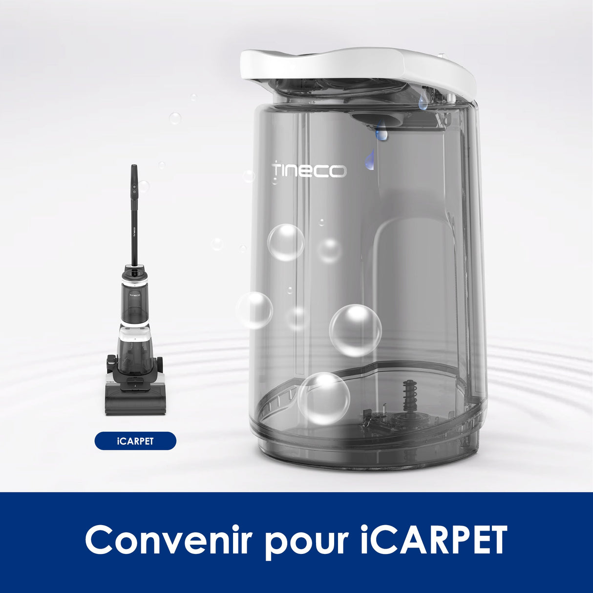 Tineco iCARPET Smart Carpet Cleaner Fresh Water Tank