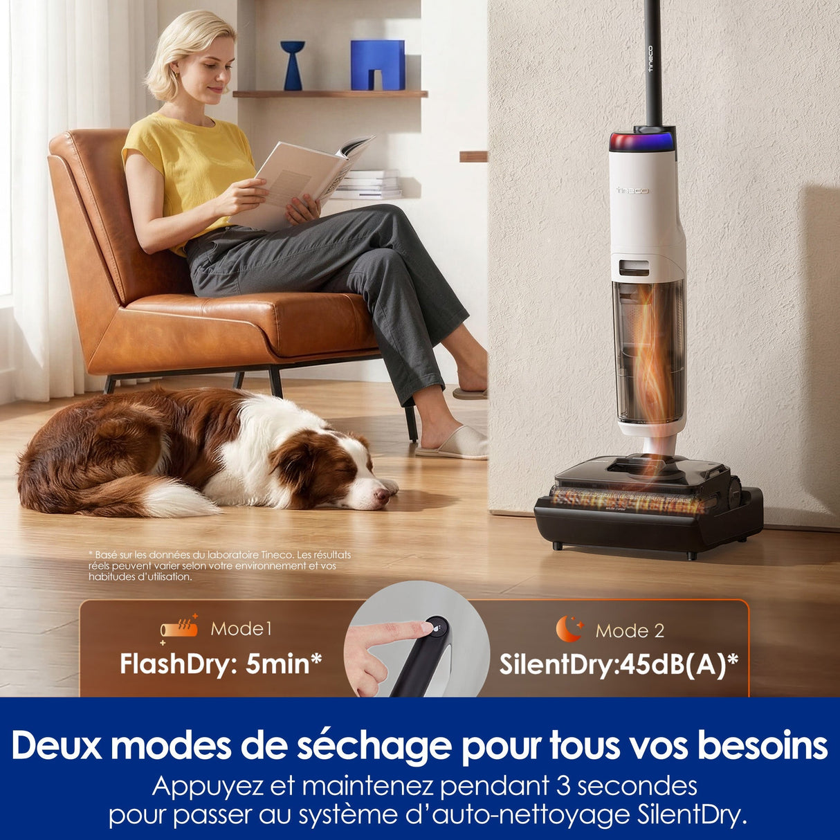 Tineco FLOOR ONE S7 Stretch Turbo Wet Dry Vacuum Cleaner