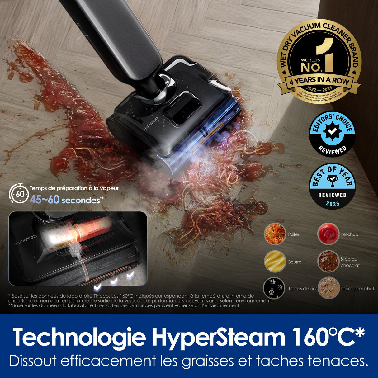 Tineco Floor One S9 Artist Steam Pro Wet/Dry Vacuum Cleaner