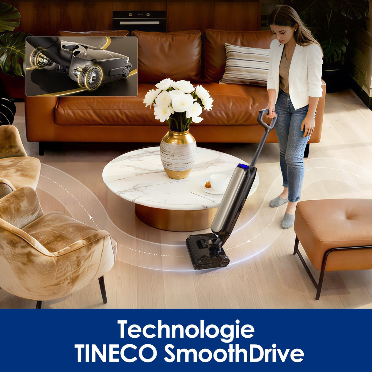 Tineco Floor One S9 Artist Turbo Wet Dry Vacuum Cleaner