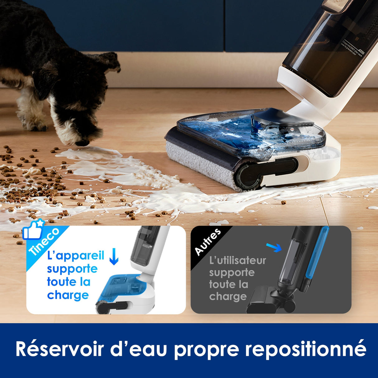 Tineco Floor ONE STRETCH S6 Wet and Dry Vacuum Cleaner Floor Washer