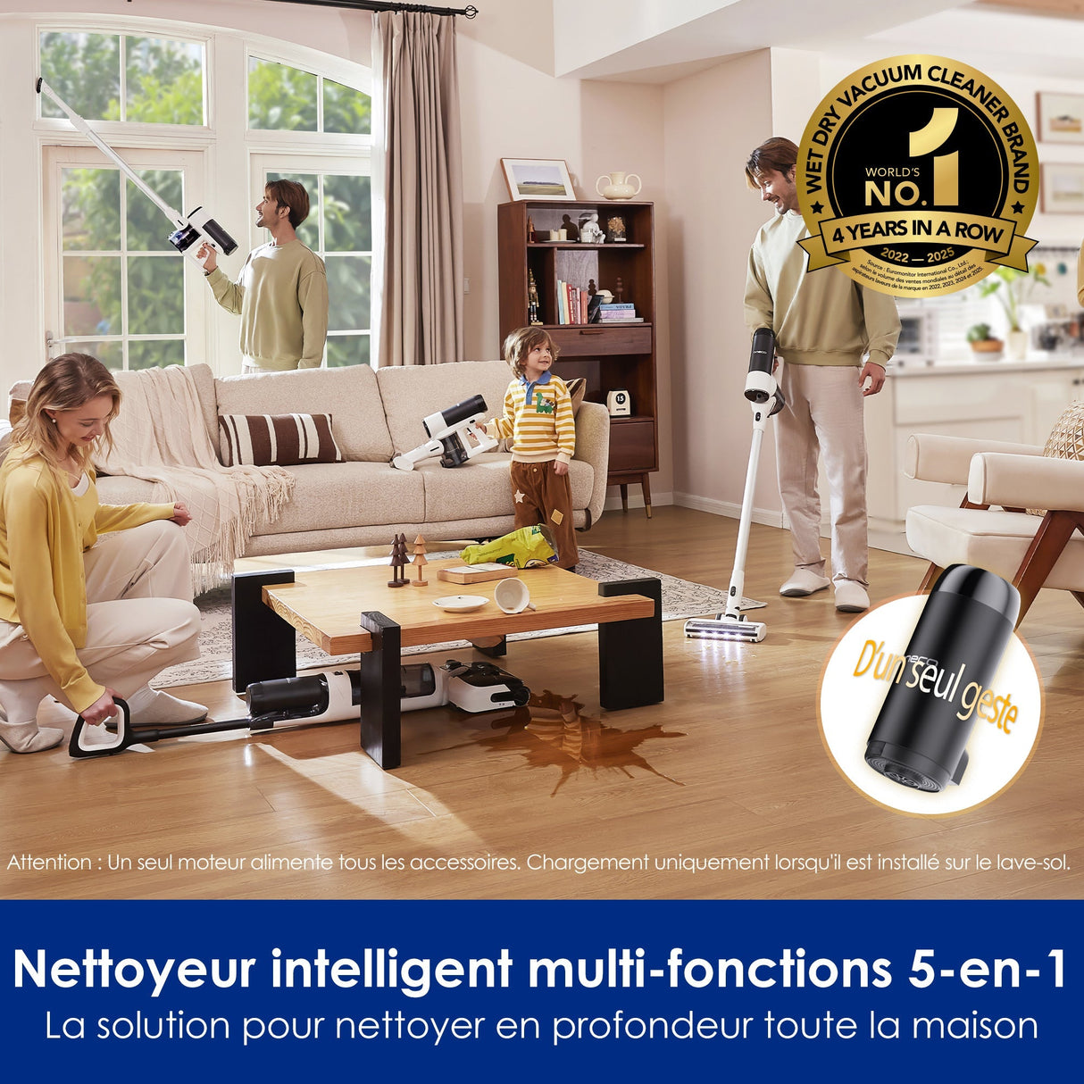 Tineco Floor ONE Switch S6 Stretch Wet and Dry Vacuum Cleaner