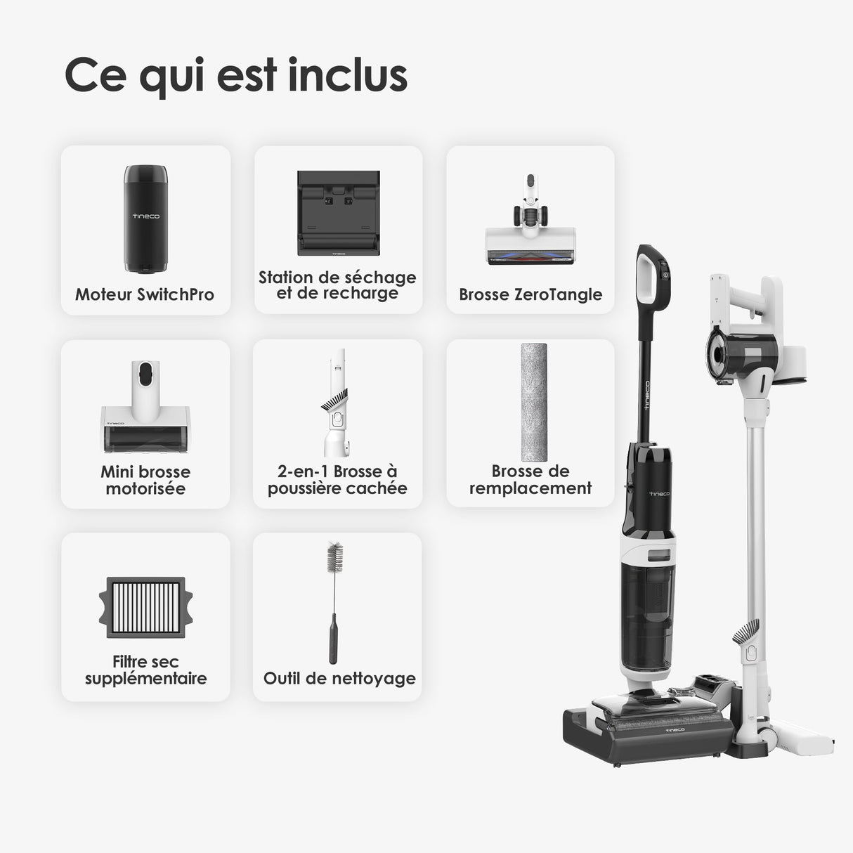 Tineco Floor ONE Switch S6 Stretch Wet and Dry Vacuum Cleaner