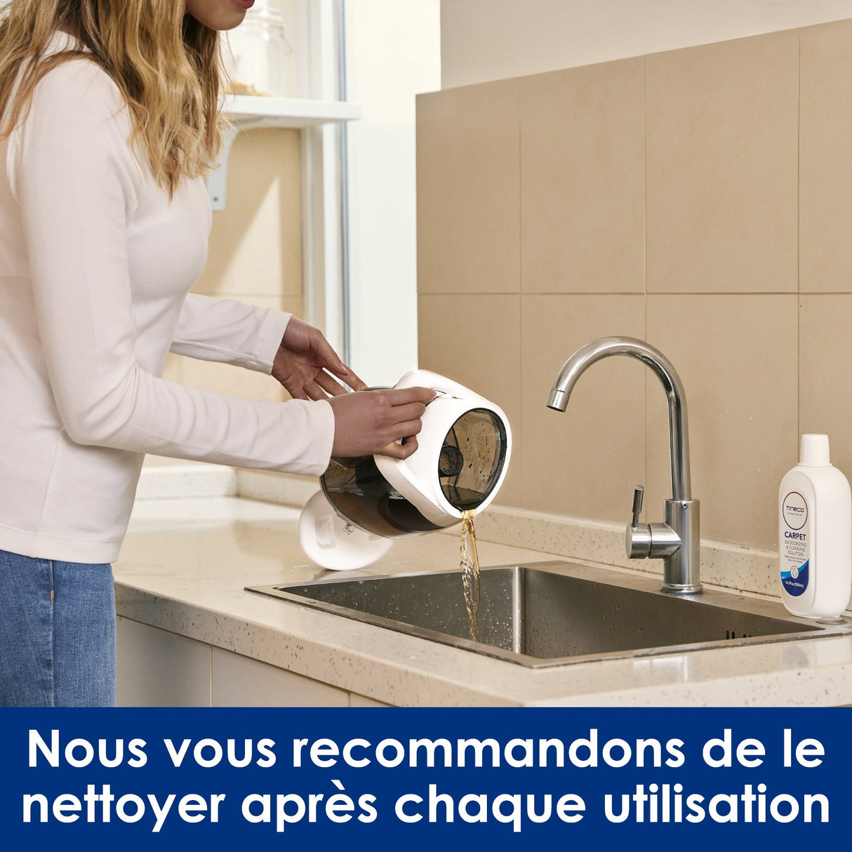 Tineco iCARPET Smart Carpet Cleaner Dirty Water Tank