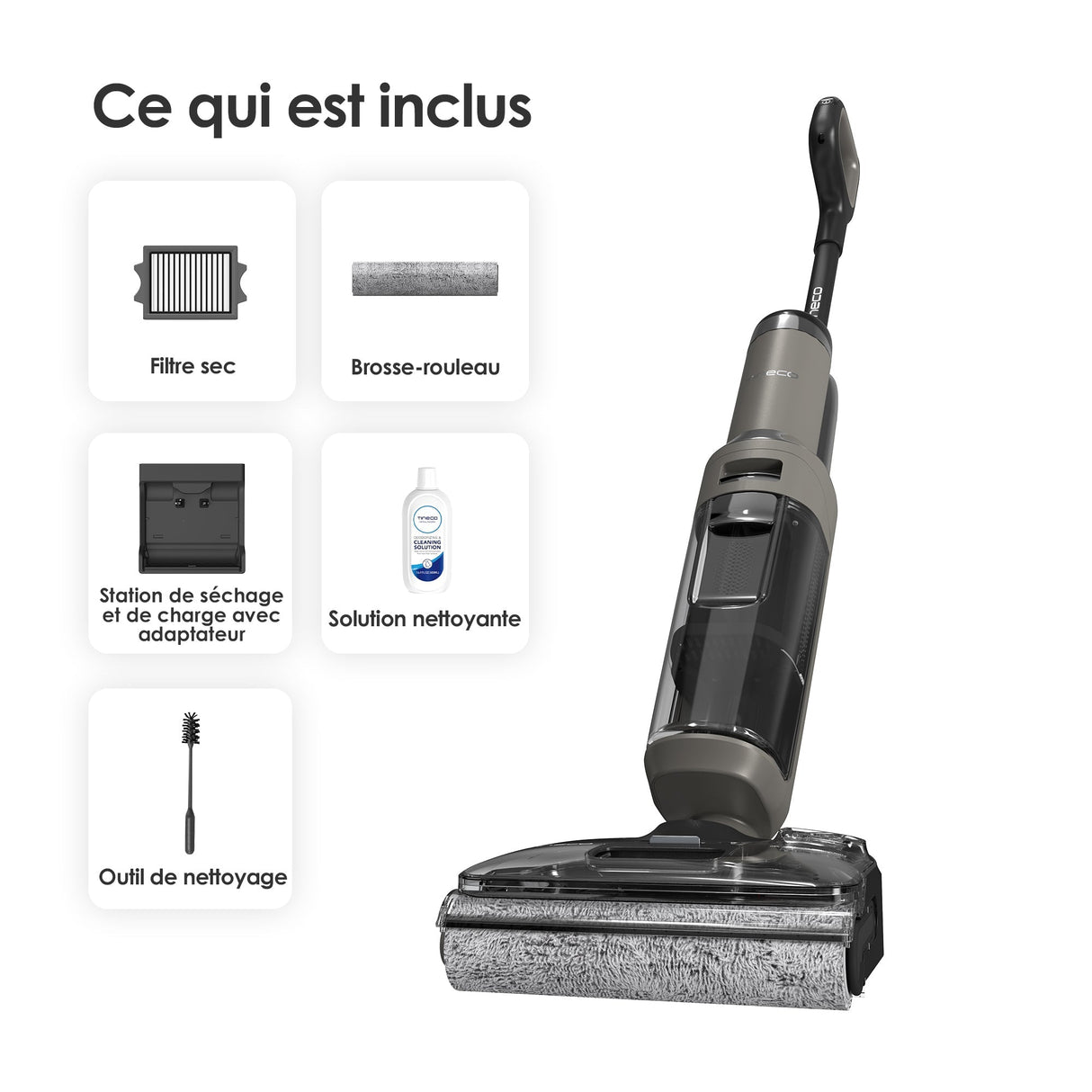 Tineco FLOOR ONE i6 Stretch Wet and Dry Vacuum Cleaner