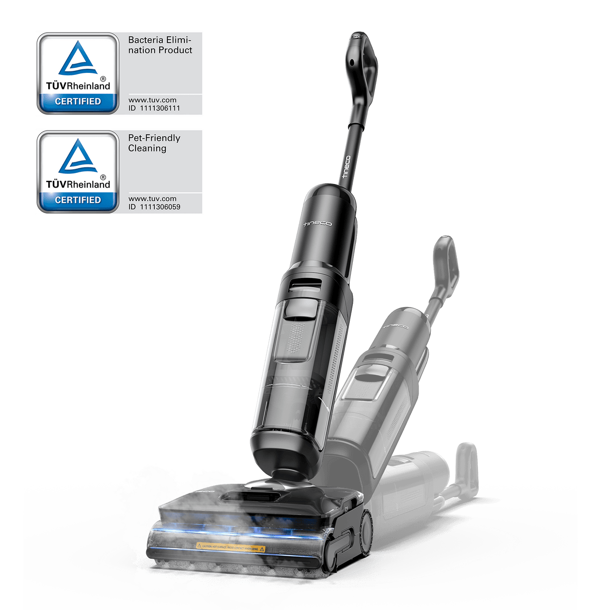 Tineco FLOOR ONE S7 Stretch Steam All-in-One Cordless Steam Mop Vacuum Cleaner