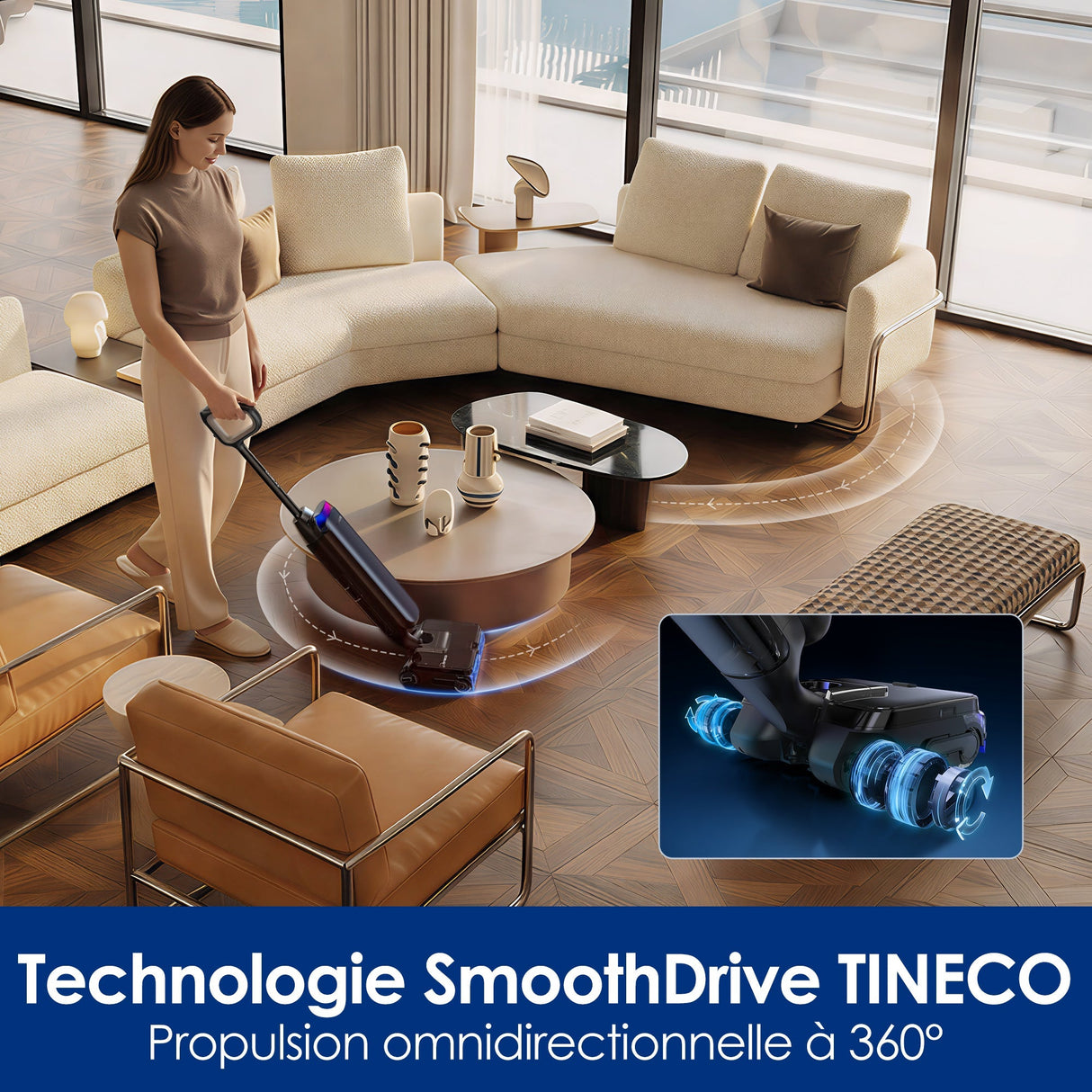 Tineco Floor One STATION S9 Artist Cordless Wet Dry Vacuum Cleaner