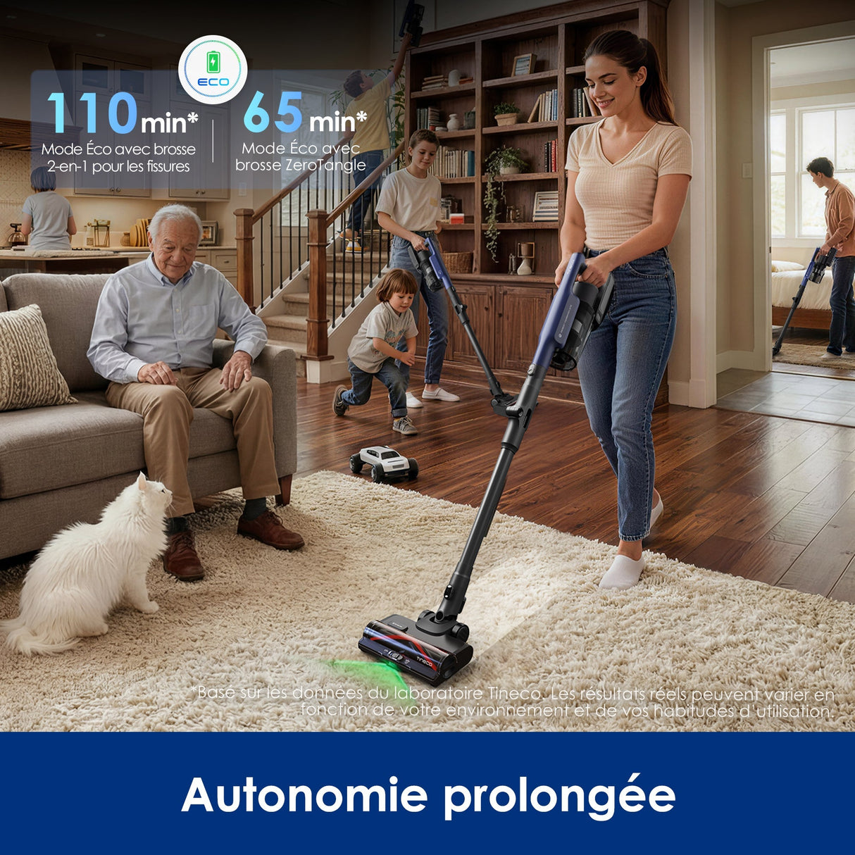 Tineco Pure One A70S Aspirateur Balai sans Fil
