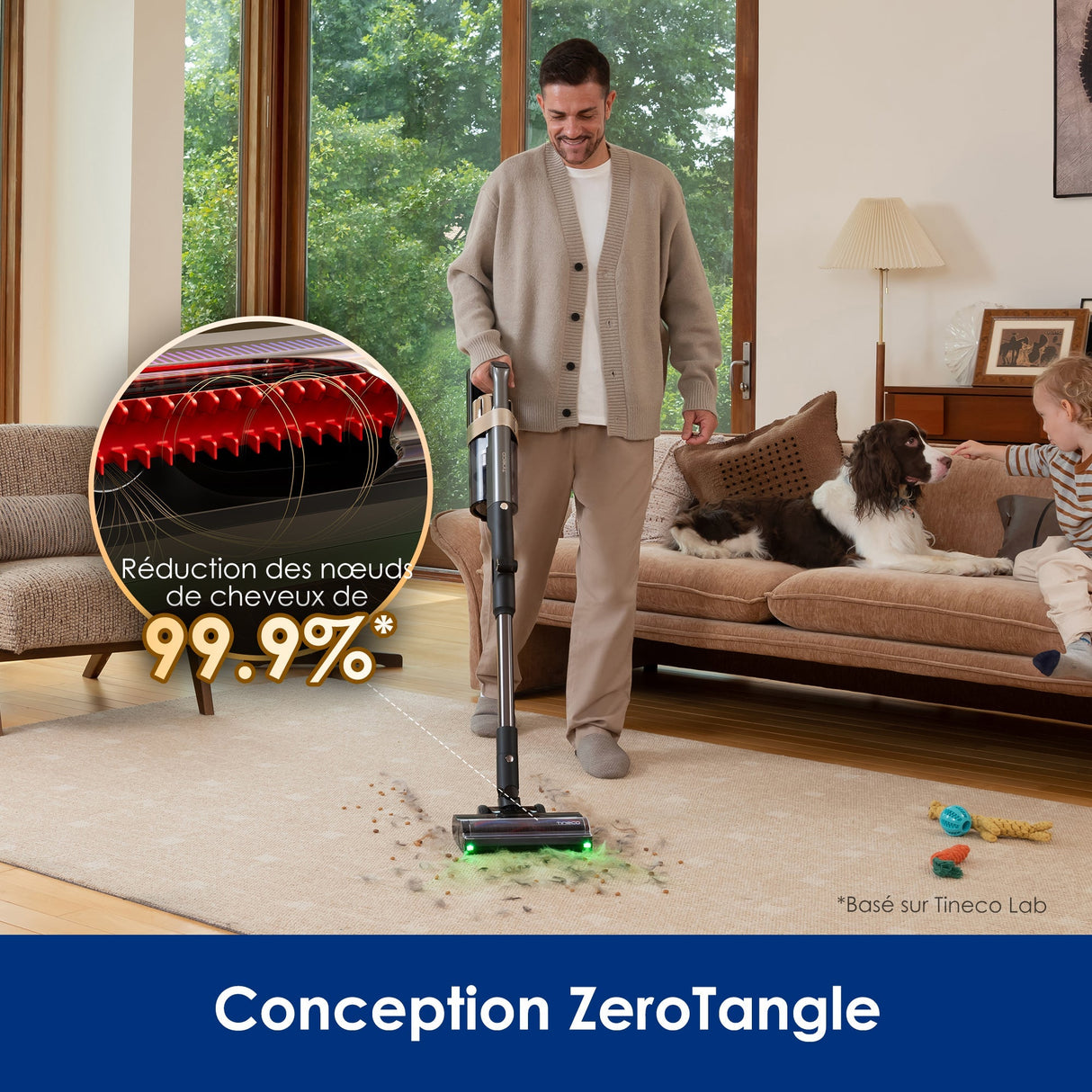 Tineco PURE ONE A90S Aspirateur Balai Sans Fil