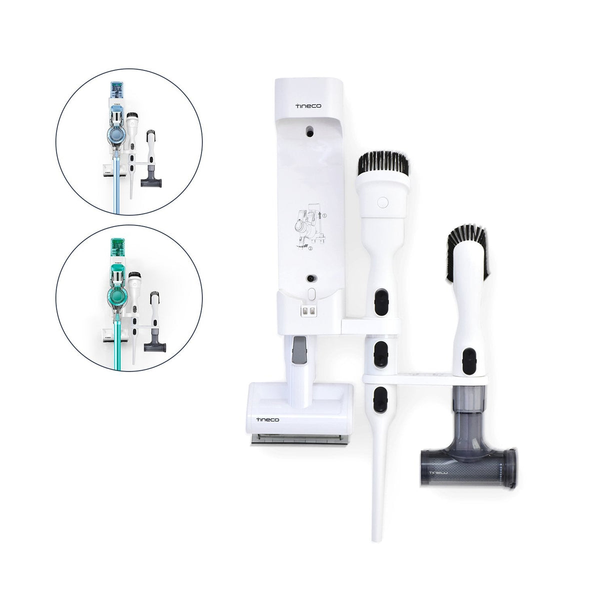 Tineco PURE ONE S12/S11/X/A11/A10 Series Support d'accessoires pour montage mural