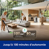 Tineco Pure One Station 5 Pro Aspirateur Balai sans Fil avec Base
